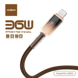 وصلة شحن موكسوم 36W تايب سي إلى ايفون