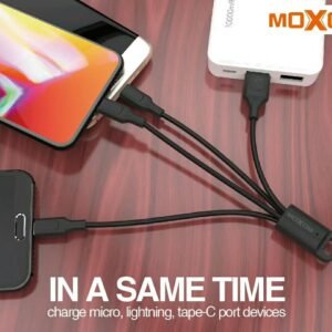 وصلة شحن/بيانات موكسوم 3x1 شحن سريع