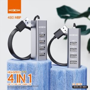 توصيلة موكسوم 4 في 1 يو اس بي