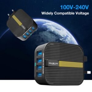 شاحن موكسوم 4 منافذ شحن سريع