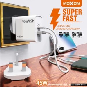 شاحن موكسوم سوبر فاست 45W QC22.5W