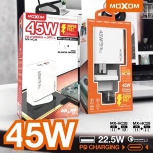 شاحن موكسوم سوبر فاست 45W QC22.5W