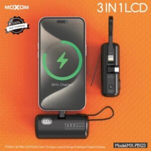 باور بنك موكسوم 5000mAh مع شحن سريع