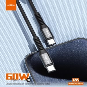 وصلة شحن بيانات موكسوم 60W تايب سي