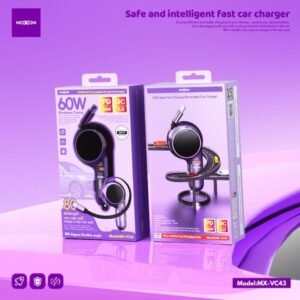 شاحن سيارة موكسوم سوبر فاست 60W