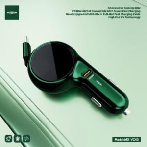 شاحن سيارة موكسوم سوبر فاست 60W