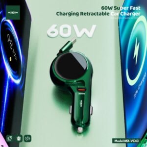 شاحن سيارة موكسوم سوبر فاست 60W
