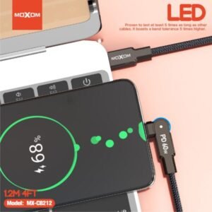 وصلة شحن بيانات 60W تايب سي MOXOM