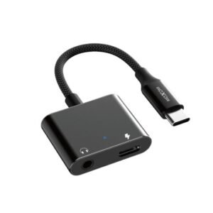 محول موكسوم 60W Type-C إلى 3.5mm