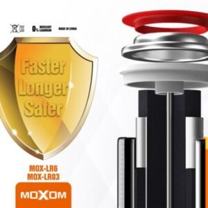 بطاريات موكسوم AAA LR03 سوبر جودة