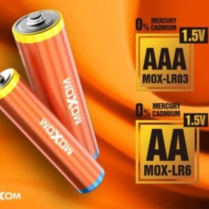 بطاريات موكسوم AAA LR03 سوبر جودة
