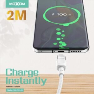 كابل بيانات نوع C موكسوم 60W