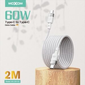 كابل بيانات نوع C موكسوم 60W