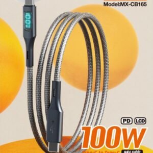 موكسوم CB165 كابل شحن بيانات 100W