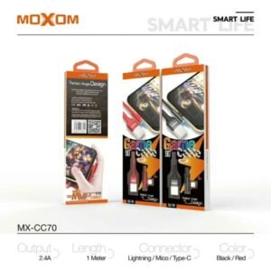وصلة شحن موكسوم CC-70 مع إضاءة LED