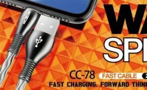 كابل شحن بيانات موكسوم CC-78 مرن