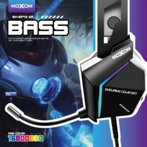 سماعات رأس موكسوم EP43 مع إضاءة ميكروفون