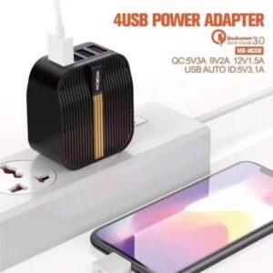 شاحن HC08 موكسوم 35W متعدد المنافذ
