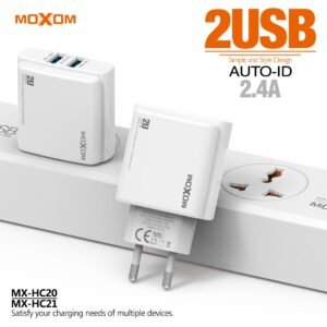شاحن مزدوج HC20 موكسوم سريع 2.4A