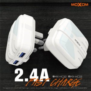 شاحن موكسوم HC32 مع إضاءة LED