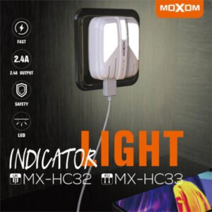 شاحن موكسوم HC32 مع إضاءة LED