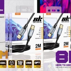 كابل HDMI 2.1 موكسوم 8K 2 متر