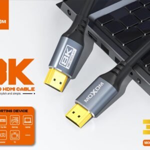 كابل HDMI 2.1 موكسوم 8K 3 متر
