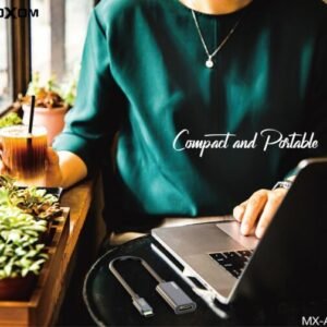 كابل HDMI 4K تايب سي 25سم موكسوم