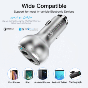 شاحن سيارة موكسوم KC-13 QC3.0 36W