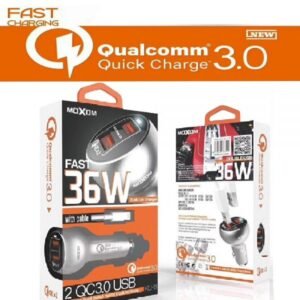 شاحن سيارة موكسوم KC-13 QC3.0 36W