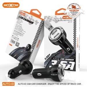 شاحن سيارة موكسوم KC-14 3.6A 2USB