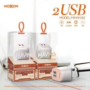 شاحن موكسوم KH-32 سريع ثنائي USB