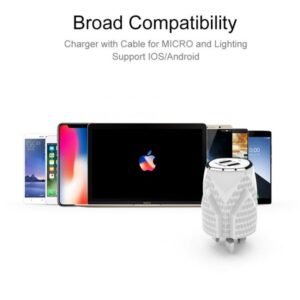 شاحن موكسوم KH-41 سريع مزدوج USB