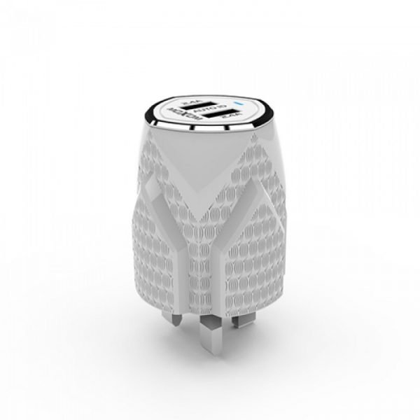 شاحن موكسوم KH-41 سريع مزدوج USB شاحن موكسوم KH-41 سريع مزدوج USB