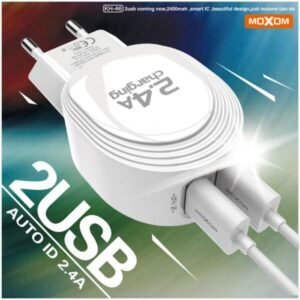 شاحن KH-46 موكسوم سريع منفذين USB