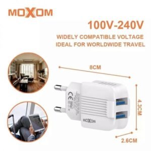 شاحن موكسوم KH-47 2.4A مزدوج USB