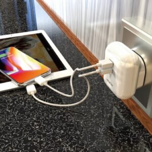 شاحن موكسوم KH-57 مزدوج 2.4A