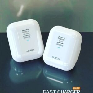 شاحن موكسوم KH-57 مزدوج 2.4A