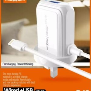 شاحن كهرباء KH-65 مدمج USB 2.4A