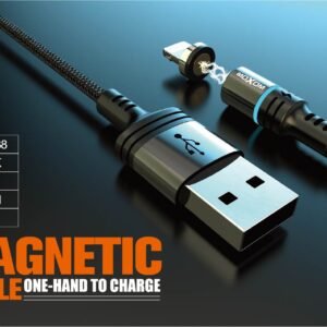 وصلة شحن مغناطيسية MOXOM 1م 2.4A