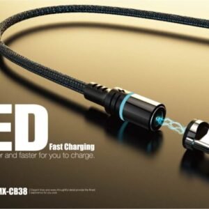 وصلة شحن مغناطيسية MOXOM 1م 2.4A