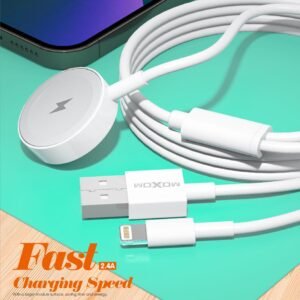 شاحن ايفون وساعة ذكية مغناطيسي MOXOM