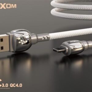 كابل شحن بيانات MOXOM تايب سي 4 متر