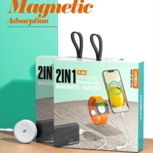 شاحن ايفون وساعة ذكية مغناطيسي MOXOM