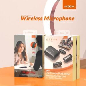 مايك لاسلكي مزدوج MOXOM AX64 Type-C