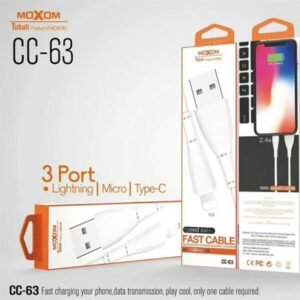 موصل شحن وبيانات MOXOM CC-63 2.4A