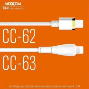 موصل شحن وبيانات MOXOM CC-63 2.4A