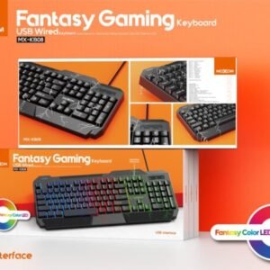 كيبورد ألعاب MOXOM KB08 مع إضاءة LED