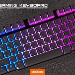 كيبورد العاب MOXOM KB09 مع إضاءة LED