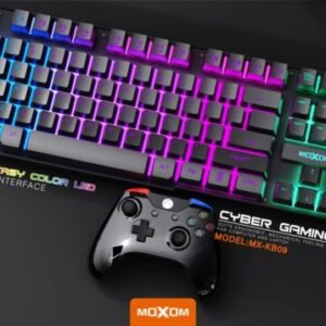 كيبورد العاب MOXOM KB09 مع إضاءة LED